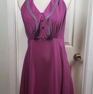 ANTHROPOLOGIE GIRLS FROM SAVOY silk dress